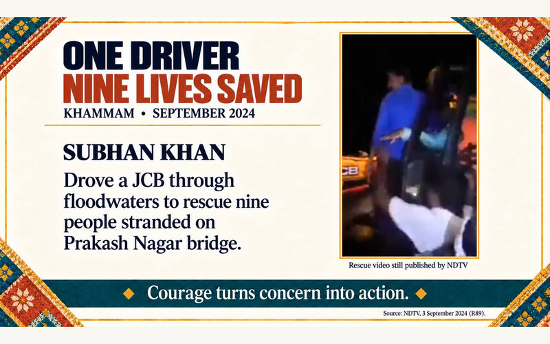 ONE DRIVER NINE LIVES SAVED
