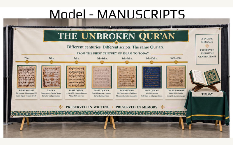 Exhibition panel on the article subject