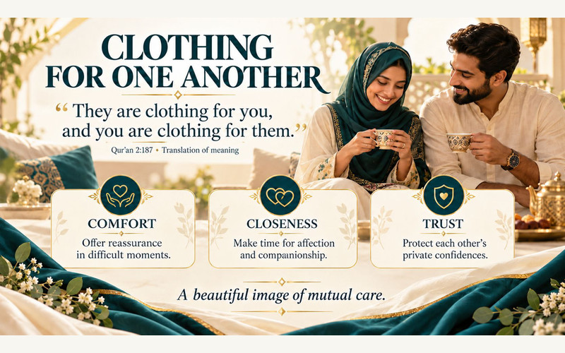 Exhibition panel on The Islamic Family System