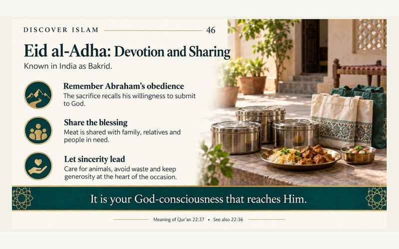 Eid al Adha and sharing with others