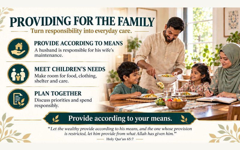Financial Responsibilities of a Husband in Islam