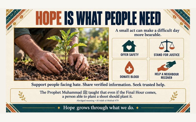 Five actions that turn hope into practice