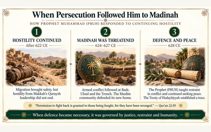 Hostility After the Hijrah: Badr, Uhud, the Trench and Hudaybiyyah