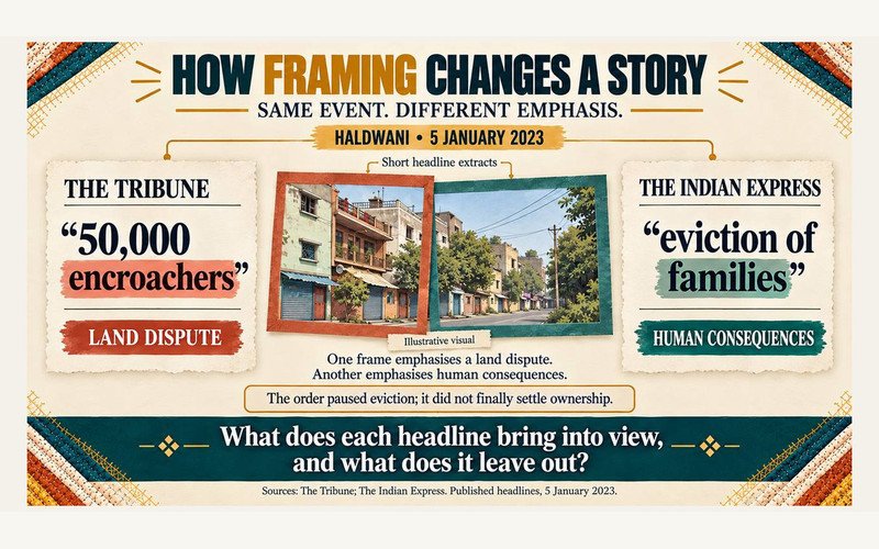 How headlines frame what we notice