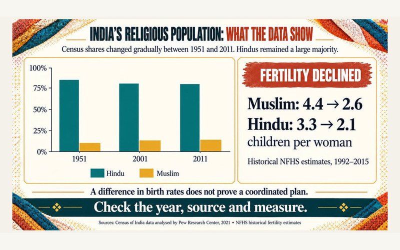 Population change without demographic fear