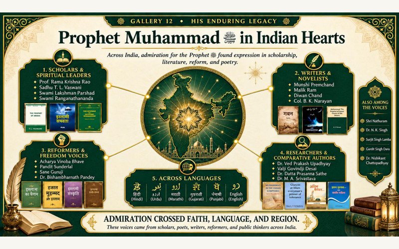 Prophet Muhammadﷺ in Indian Hearts: Scholars, Reformers and Writers