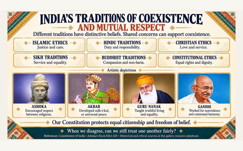 Shared ethical concerns across different traditions