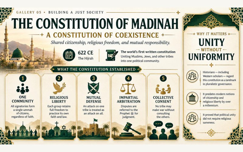 The Charter of Madinah: Pluralism, Citizenship and Coexistence