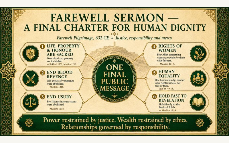 The Farewell Sermon: A Charter of Human Dignity