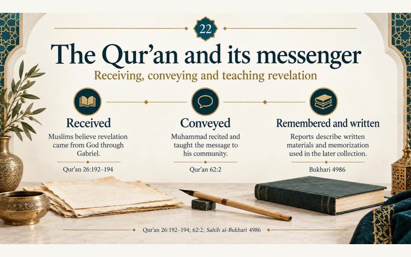 The Qur’an and Its Messenger: Receiving, Conveying and Preserving Revelation