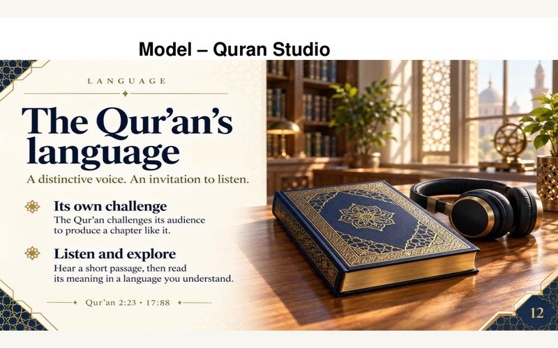 The Qur’an’s Linguistic Challenge