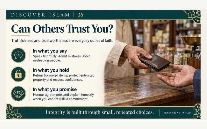 Truthfulness and keeping trust