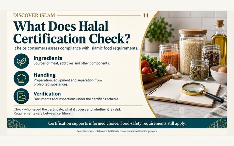 What halal certification checks