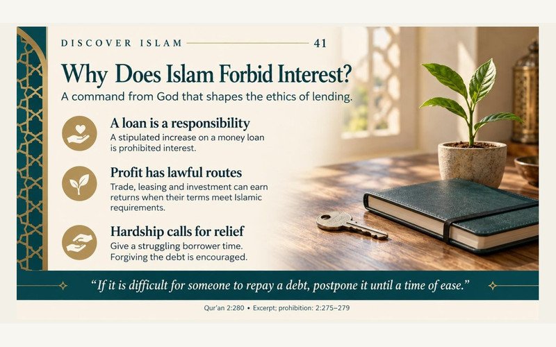 Why Islam prohibits interest on loans