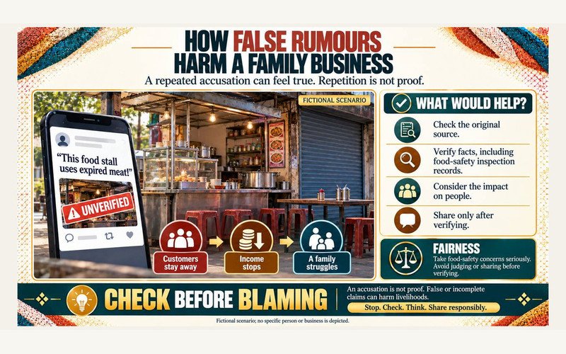 Why rumours travel and how a forward can cause harm
