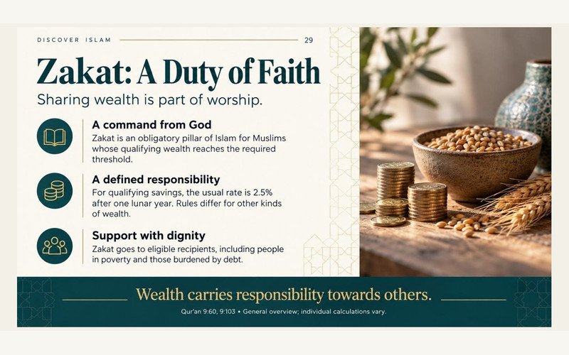 Zakat and responsibility for wealth